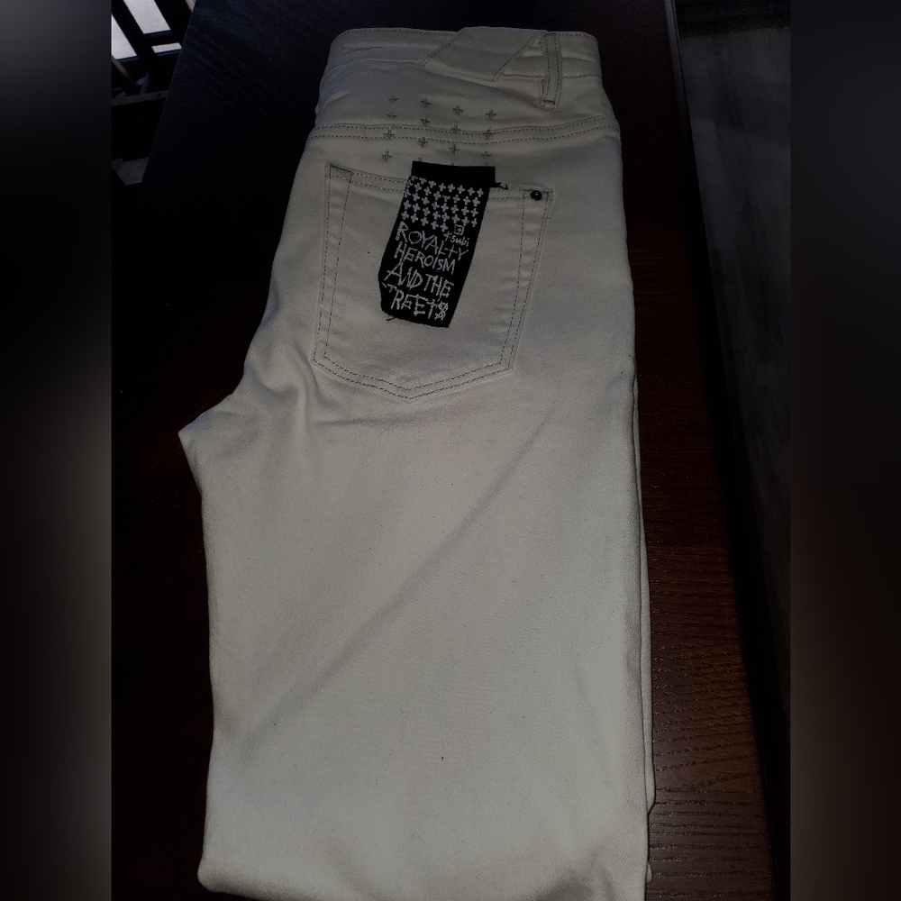 White ksubi jeans